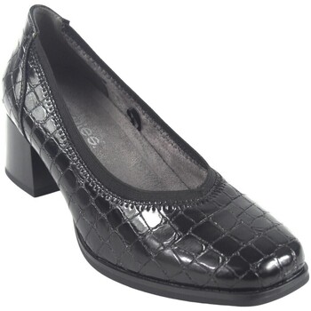 Chaussures Femme Multisport Amarpies Zapato señora  25381 amd negro Noir