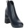 Chaussures Femme Black Boots Laura Biagiotti 8356 Bleu
