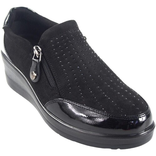 Chaussures Femme Multisport Amarpies Zapato señora  25337 amd negro Noir