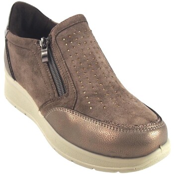 Amarpies Chaussure femme  25450 atl taupe Marron