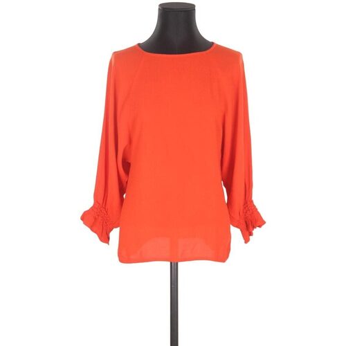 Vêtements Femme Débardeurs / T-shirts sans manche Maje Blouse Orange