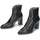 Chaussures Femme Bottines Wonders BOTTE MERVEILLES NARA M-5403 Noir