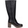 Chaussures Femme Bottes Studio Mode EZ713 Noir