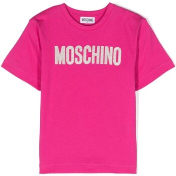 Vêtements Fille T-shirts manches courtes Moschino HDM060LAA10 Autres