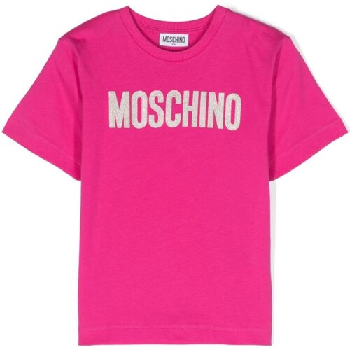 Vêtements Fille T-shirts manches courtes Moschino HDM060LAA10 Autres