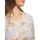 Vêtements Femme Pyjamas / Chemises de nuit Selmark Chemise de nuit manches longues Tulipanes Bleu