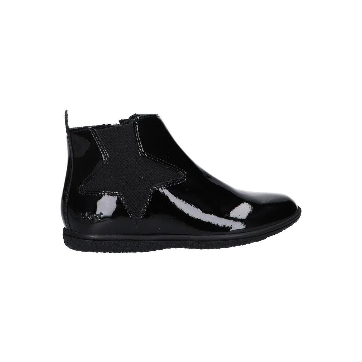 Chaussures Fille Bottes Kickers 508748-30 VERMILLON 508748-30 VERMILLON 