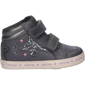 Chaussures Fille Bottines Geox B16D5A 085NF B KILWI Gris