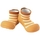 Chaussures Enfant Chaussons bébés Attipas Stripes - Mustard Jaune