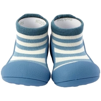 Chaussures Enfant Chaussons bébés Attipas Stripes - Blue Bleu