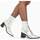 Chaussures Femme Bottines Vanessa Wu Bottines montantes Taylor à talon trapèze Argenté