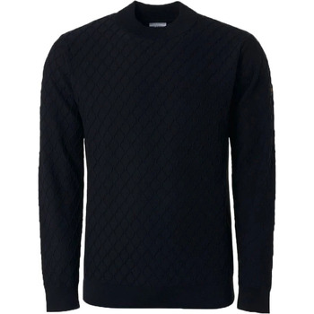 sweat-shirt no excess  pull jacquard knitted noir 