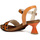 Chaussures Femme Sandales et Nu-pieds Café Noir C1FD8004 Orange