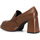 Chaussures Femme Mocassins Café Noir C1LD1040 Marron