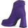 Chaussures Femme Bottines Café Noir C1NC9007 Violet