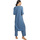 Vêtements Femme Pyjamas / Chemises de nuit Selmark Tenue 3 pièces détente et intérieur pyjama pantalon top Bleu