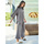 Vêtements Femme Pyjamas / Chemises de nuit Selmark Tenue détente et intérieur pyjama pantacourt tunique Tricot Beige