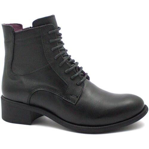 Chaussures Femme Bottines Bueno Boots Shoes BUE-I23-WZ7405-NE Noir
