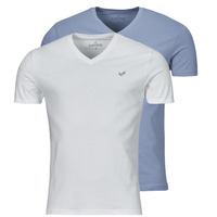 Vêtements Homme T-shirts opened manches courtes Kaporal GIFT Bleu