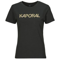 Vêtements short-sleeved T-shirts manches courtes Kaporal FANJO Noir