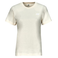 Vêtements Femme T-shirts manches courtes New Balance SMALL LOGO T-SHIRT Beige