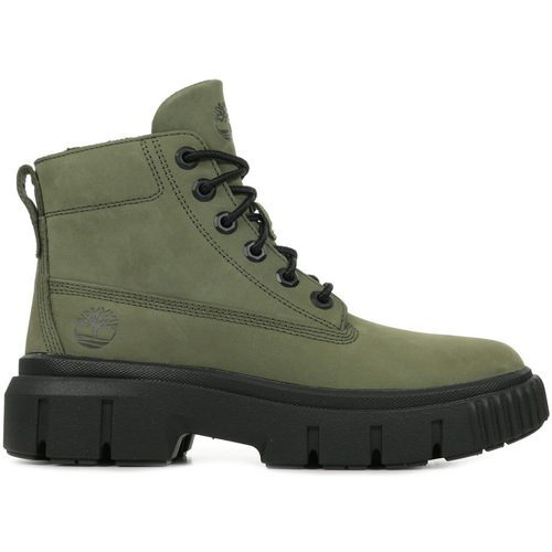 Chaussures Femme Boots Timberland Webbing Greyfield Leather Boot Vert
