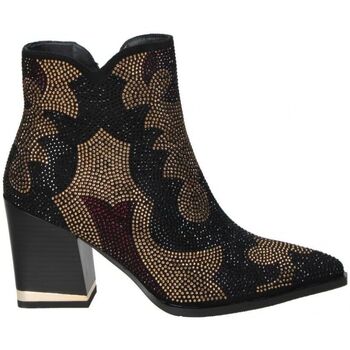 Chaussures Femme Bottines Revel Way BOTINES DIVINITY SHOES 85655A MODA JOVEN NEGRO Noir