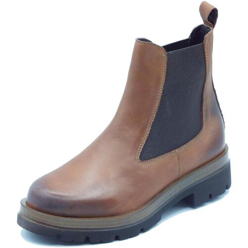 Chaussures Femme Low boots IgI&CO 4679522 Nabuk Marron