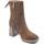Chaussures Femme Low boots Carmela 161216 Marron
