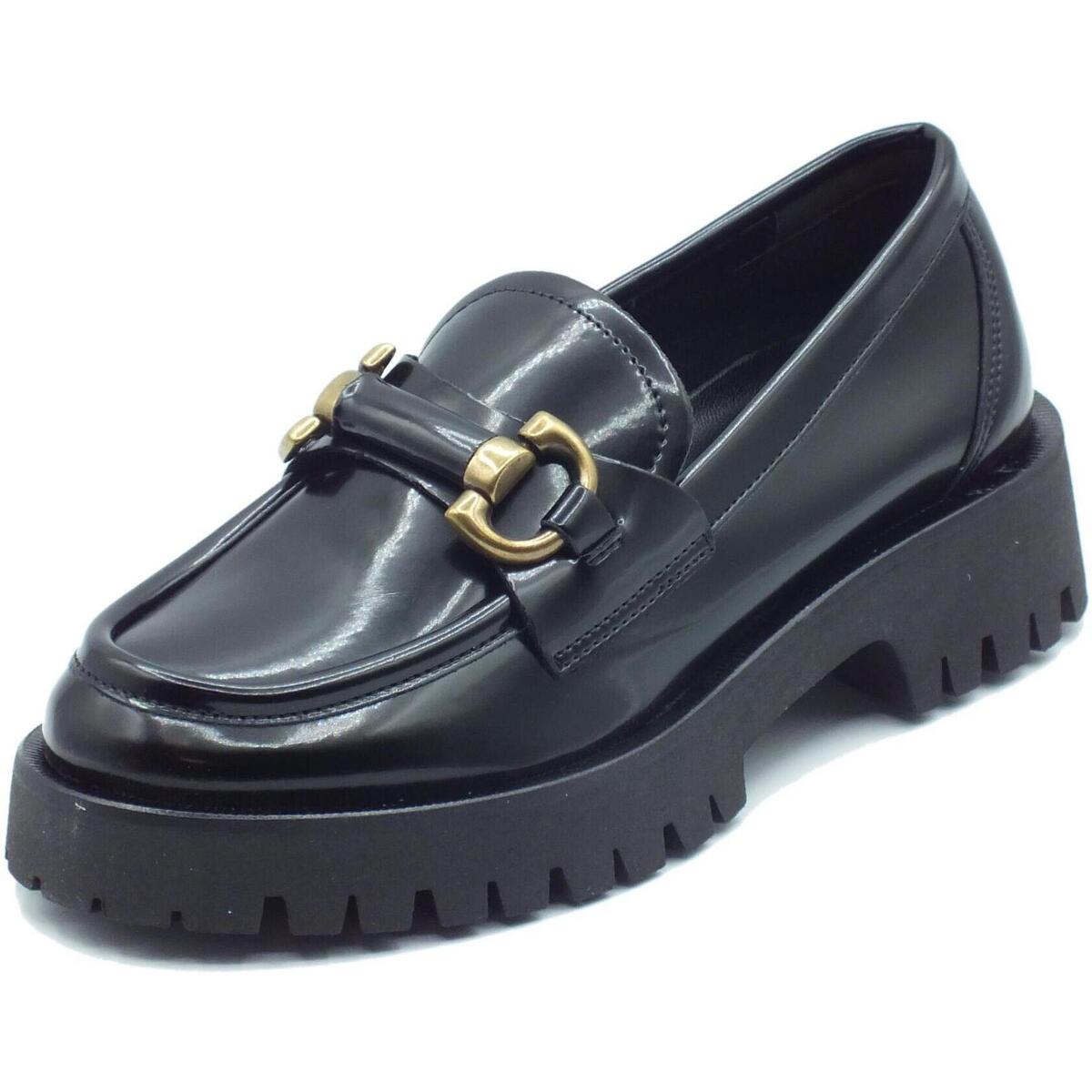 Chaussures Femme Mocassins Nacree 631R049 Pool Noir