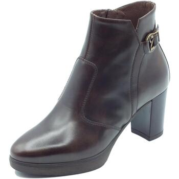 Chaussures Femme Low Match boots NeroGiardini I308241D Manolete T. Marron