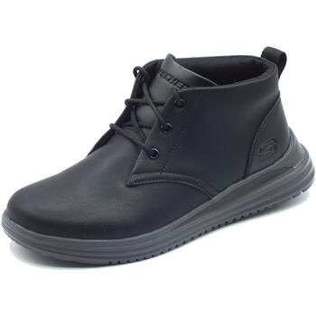 Chaussures Homme Boots Skechers 204670 Yermo Noir