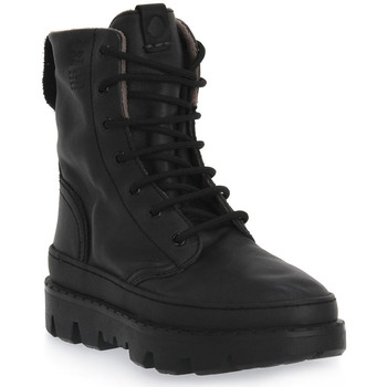 Chaussures Femme Boots Satorisan UNALOME LACES BLACK Noir