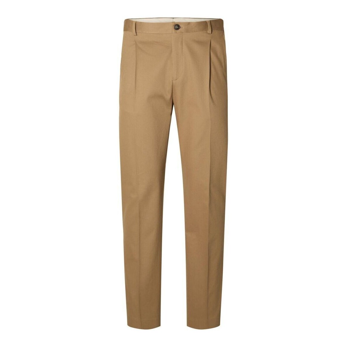 Vêtements Homme Pantalons Selected 16090954 SLIM TAPE-OTTER Beige