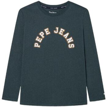 Vêtements Garçon T-shirts manches courtes Pepe Masculino jeans  Vert