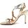 Chaussures Femme Bottes Guess Sandalo Tacco a Spillo Donna Gold Silver FL5SYVLEA03 Doré