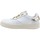 Chaussures Femme Multisport Fourline Sneaker Low Max Sneaker Donna Bianco Lamè Oro X93 Blanc