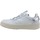 Chaussures Femme Multisport Fourline Sneaker Low Max Donna Bianco Lamè Argento X92 Blanc