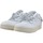 Chaussures Femme Multisport Fourline Sneaker Low Max Donna Bianco Lamè Argento X92 Blanc
