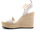 Chaussures Femme Multisport Calvin Klein Jeans Sandalo Zeppa Donna Ancient White YW0YW01026 Blanc