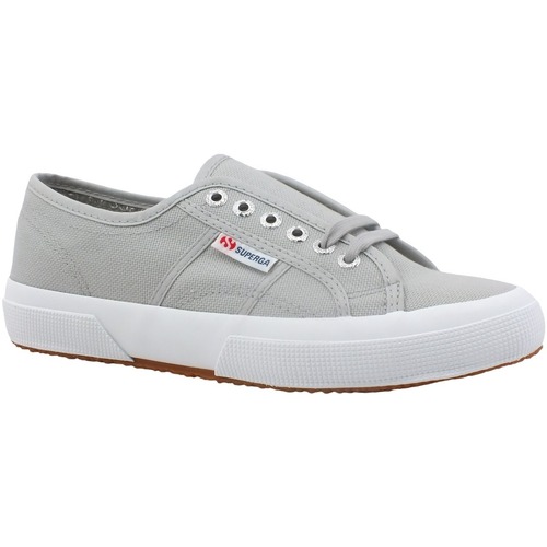 Chaussures Femme Bottes Superga 2750 Men in Black and White Donna Grey Ash S000010 Gris