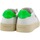 Chaussures Femme Bottes Back 70 BACK70 Sneaker Donna White Flune Green 108001 Blanc