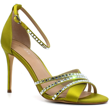 Chaussures Femme Bottes Guess Sandalo Tacco Spillo Donna Green FL6KADSAT07 Vert