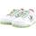 Chaussures Femme Bottes Chiara Ferragni Sneaker Low Donna White Light Green CF3003-159 Blanc