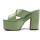 Chaussures Femme Bottes Guess Ciabatta Tacco Donna Sage FL6LNTPAF03 Vert