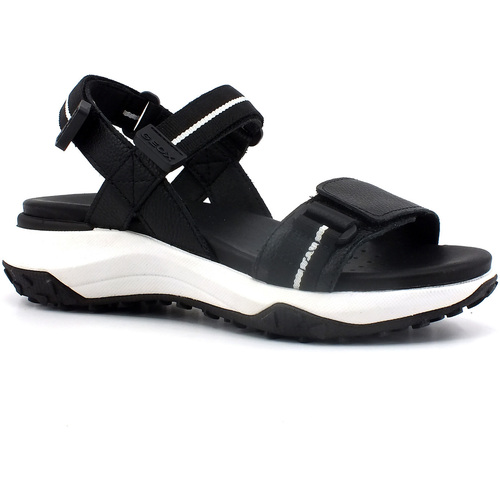 Chaussures Femme Bottes Geox Sorapis Sandalo Sport Donna Black D35TBB04611C9999 Noir