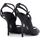 Chaussures Femme Multisport Steve Madden Caviar Sandalo Donna Black CAVI01S1 Noir