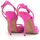 Chaussures Femme Bottes Steve Madden Hasley Sandalo Donna Magenta HASL01S1 Rose