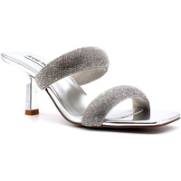 Chaussures Femme Bottes Steve Madden Top-Notch Sandalo Donna Silver TOPN01S1 Argenté