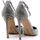 Chaussures Femme Bottes Steve Madden Valid Sandalo Tacco Donna Rhinestone VALI14S1 Argenté